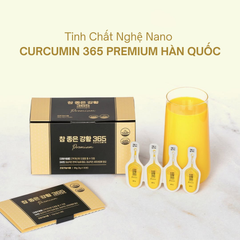Tinh Chất Nghệ Nano Curcumin 365 Premium Hàn Quốc 32 Tép x 3g