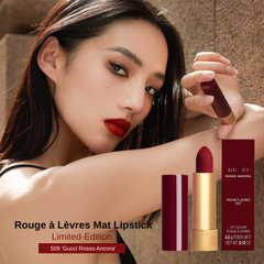 Son Thỏi Gucci Rouge à Lèvres Mat Lipstick 3.5g (vỏ đỏ)