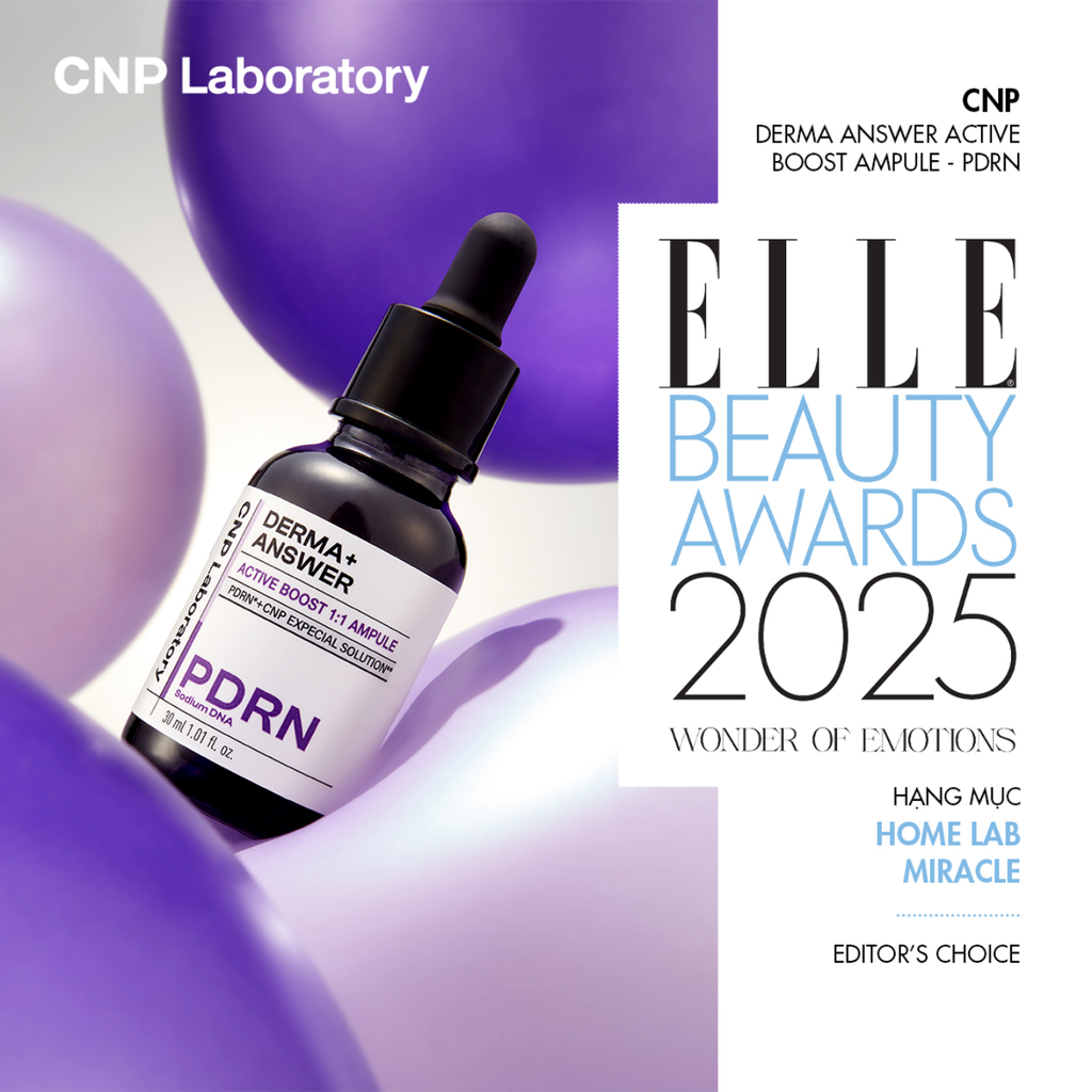 Tinh Chất Sáng Da Giảm Nếp Nhăn CNP Laboratory PDRN Derma+ Answer Active Boost Ampule 15ml