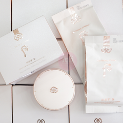 Set Phấn Nước Chống Nắng Nâng Tông Whoo Gongjinhyang Seol Radiant White Tone Up Sun Cushion SPF50+ PA+++ 13g( tặng kèm 2 lõi)