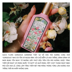 Set Nước Hoa Nữ Gucci Flora Gorgeous Gardenia (EDP 100ml + Son Gucci 1.8g)