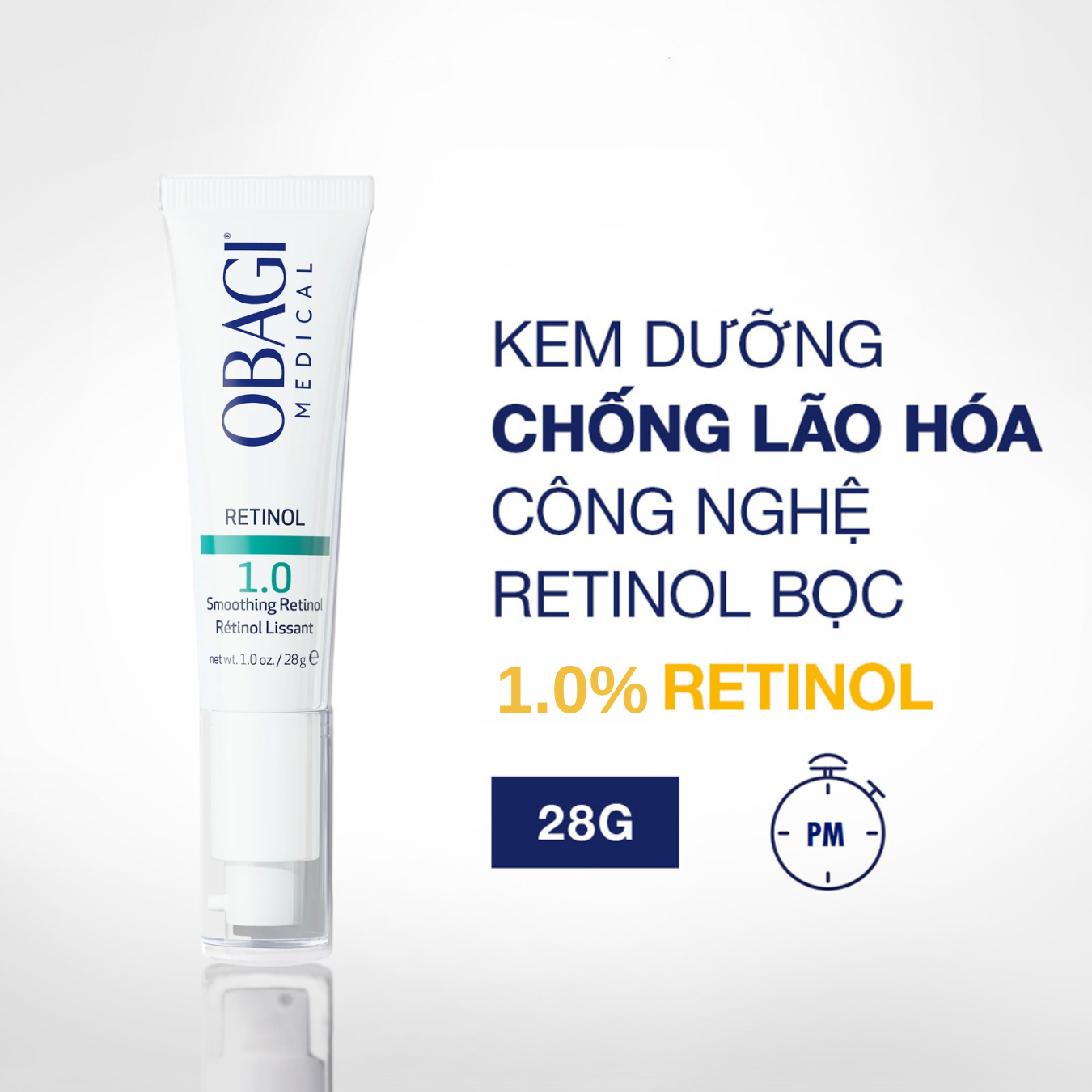 Kem Dưỡng Giảm Nếp Nhăn Obagi Medical Retinol 1.0 Smoothing