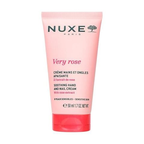 Kem Dưỡng Da Tay Và Móng Nuxe Very Rose Hand And Nail Cream 50ml