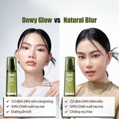 Xịt Khóa Nền Cố Định Trang Điểm Glamrr Q Vegan Super Stay Makeup Fixer 50ml