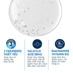 Sữa Rửa Mặt Da Nhạy Cảm Cerave SA Smoothing Cleanser 236ml