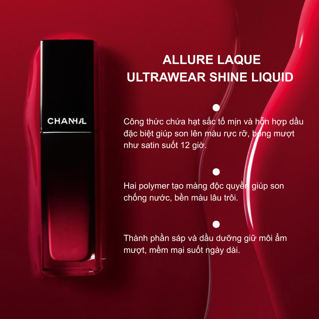 Son Kem Chanel Rouge Allure Laque Ultrawear Shine Liquid 5.5ml