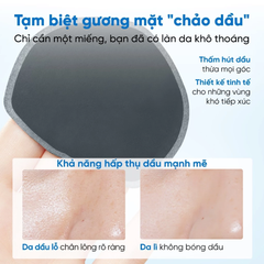 Giấy Thấm Dầu Kiểm Soát Dầu Nhờn Amortals Oil-Blotting Paper