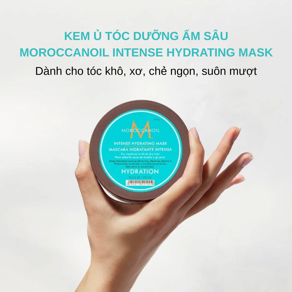 Kem Ủ Tóc Dưỡng Ẩm Sâu Moroccanoil Intense Hydrating Mask 250ml