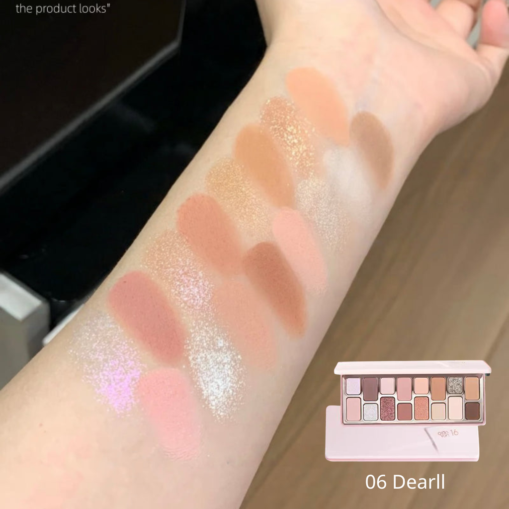 Bảng Phấn Mắt 16 Ô Cheeryep Eyeshadow Palette 16g