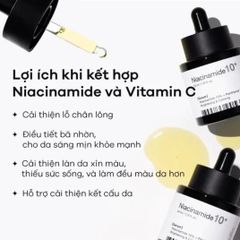 Tinh Chất Dưỡng Trắng Thu Nhỏ Lỗ Chân Lông Anodin Niacinamide 10 Plus Serum 33ml