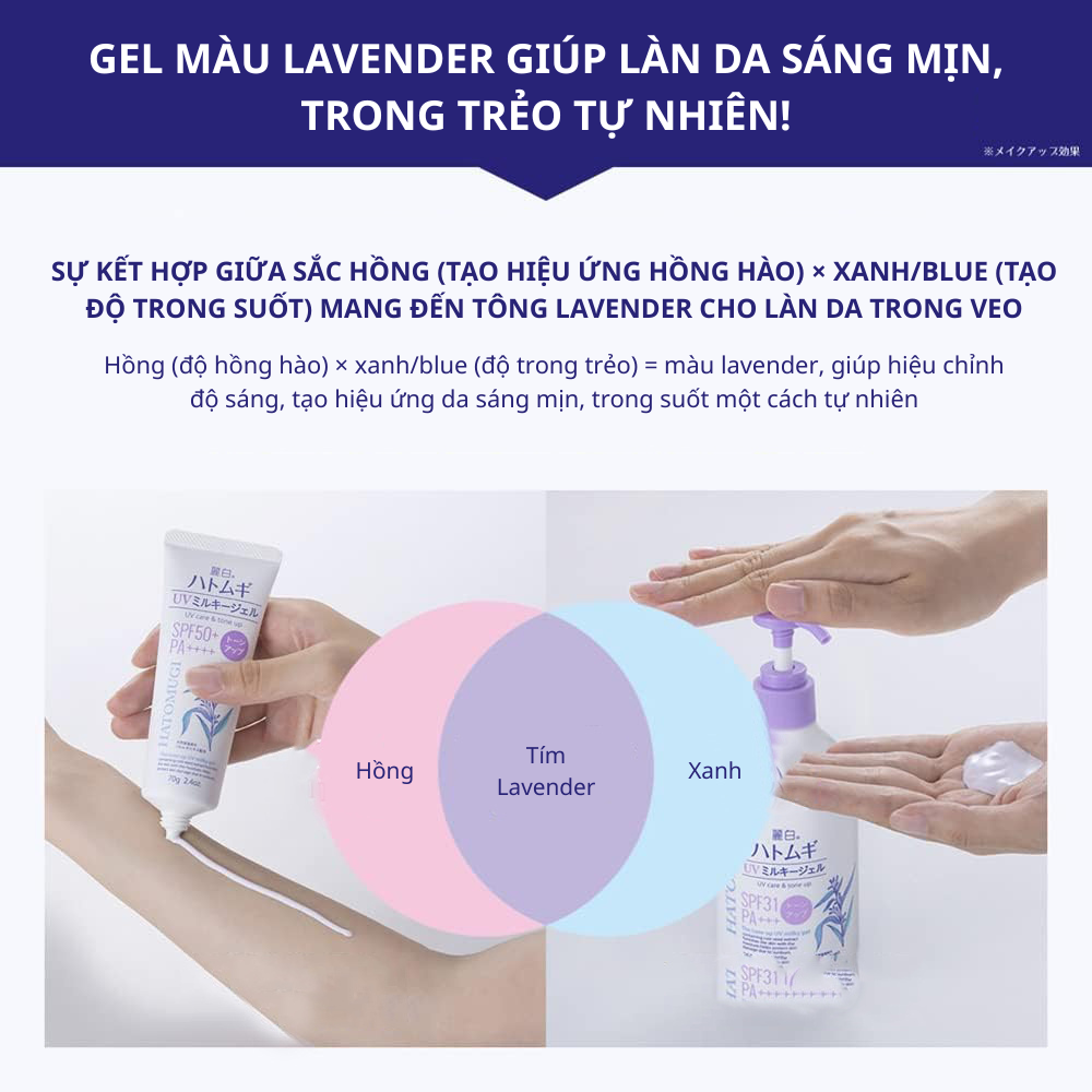 Sữa Dưỡng Thể Chống Nắng Nâng Tông Da Hatomugi UV Care & Tone Up SPF31 PA+++ 250ml