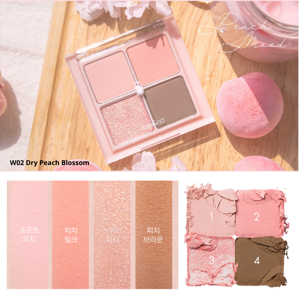 Phấn Mắt 4 Ô Romand Better Than Eyes 6.5g