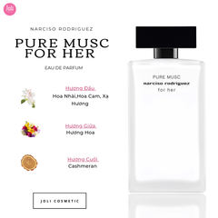 Set Nước Hoa Nữ Narciso Rodriguez Pure Musc For Her (EDP 30ml + Body Lotion 50ml)