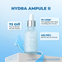 Tinh Chất Dưỡng Ẩm Làm Căng Bóng Da 9 Wishes Hydra Ampule II 30ml