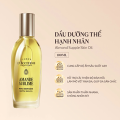 Dầu Dưỡng Thể Hạnh Nhân L'Occitane Amande Sublime Supple Skin Oil 100ml