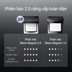 Phấn Phủ Dạng Nén Da Khô Carslan 2.0 Black Magnet Soft Focus Powder 8g (nắp đen)