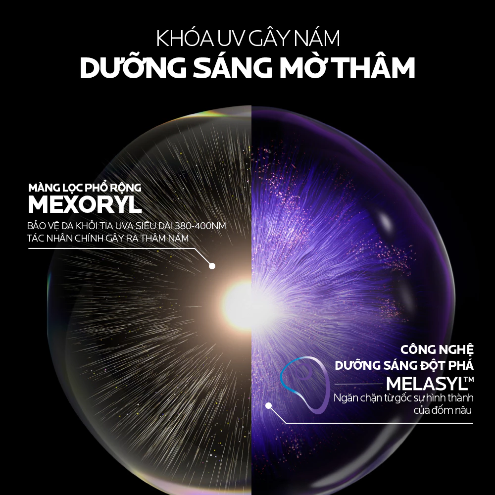 Sữa Chống Nắng Ngừa Thâm Nám La Roche Posay Anthelios UVMune400 Anti-Dark Spots SPF50+ PA++++ 50ml