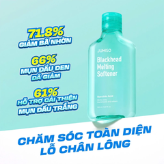 Dung Dịch Giảm Mụn Đầu Đen Jumiso Blackhead Melting Softener Special Kit 150ml