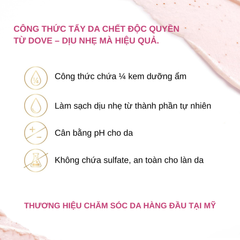 Tẩy Tế Bào Chết Dove Body Scrub Gommage Corps 425g