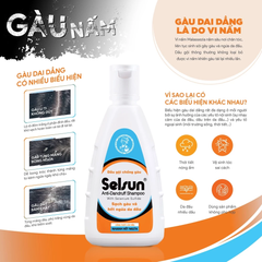 Dầu Gội Ngừa Gàu & Giảm Ngứa Da Đầu Selsun Selenium Sulfide Anti-Dandruff Shampoo 100ml