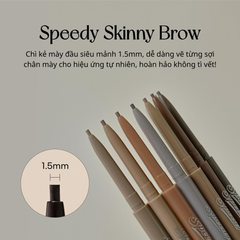 Chì Kẻ Mày Peripera Speedy Skinny Brow 0.05g