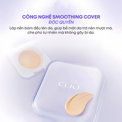 Phấn Nước Clio Kill Cover Mesh Blur Cushion SPF40 PA++ 15g (tặng kèm lõi)