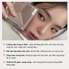 Phấn Tạo Khối Dasique V Cut Blending Shading 13g