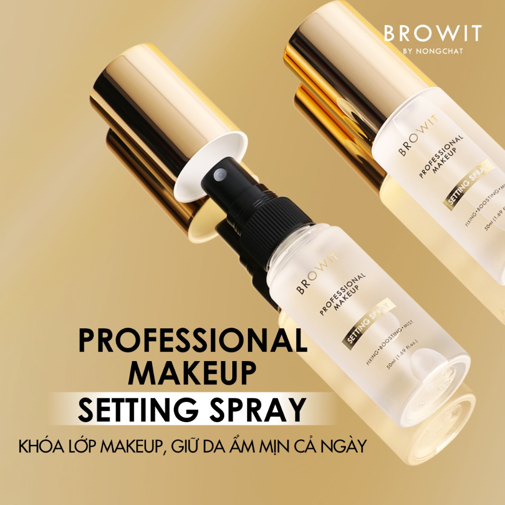 Xịt Khóa Nền Browit By Nongchat Professional Makeup Setting Spray 50ml