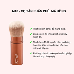 Cọ Phủ Có Nắp Đậy Vacosi M10 Powder Brush