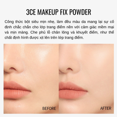 Phấn Phủ 3CE Makeup Fix Powder