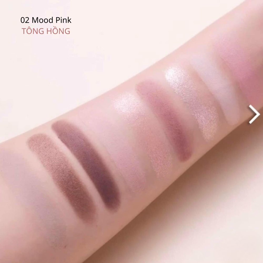 Phấn Mắt 9 Màu Ohui Real Color Eye Pallette 5.4g