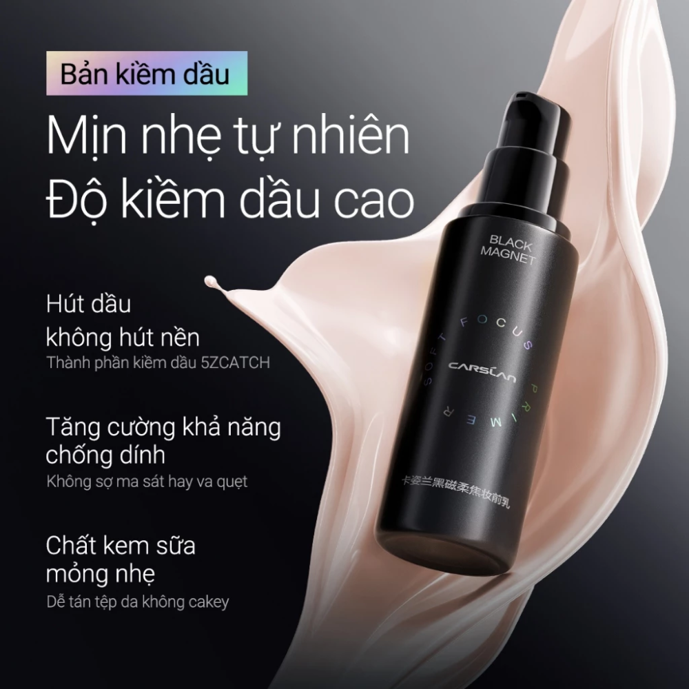 Kem Lót Carslan Black Magnet Soft Focus Primer 30g