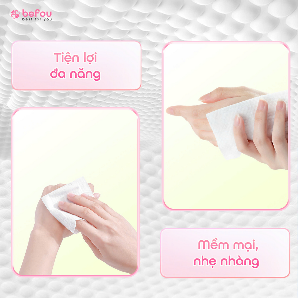 Khăn Mặt Đa Năng Befou Best For You Disposable Face Towel