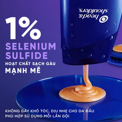 Dầu Gội Làm Sạch Gàu Head & Shoulders Clinical Strength 1% Selenium Sulfide Anti Dandruff Shampoo 400ml
