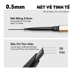 Chì Kẻ Mày Lâu Trôi Kháng Nước Colorkey The Rapid Eyebrow Pencil 0.07g