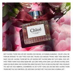 Set Nước Hoa Nữ Chloe L'Eau De Parfum Intense (EDP 100ml + EDP 5ml + Body Lotion 100ml)