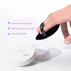 Bông Phấn Khô Tam Giác Vacosi BP52 Angled Black Puff