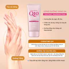 Kem Dưỡng Da Tay Kose Coen Rich Q10 Deep Moisture Cream 80g