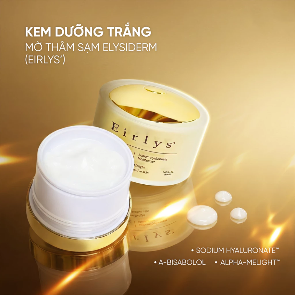 Kem Dưỡng Cấp Ẩm Dưỡng Sáng Da Ban Đêm Eirlys' Alpha Melight 50ml