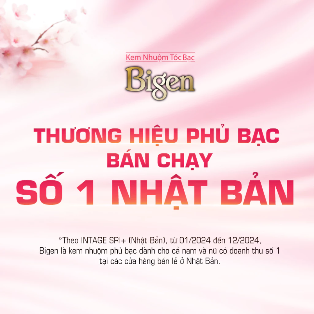Thuốc Nhuộm Tóc Phủ Bạc Bigen Speedy Conditioning Color 80g