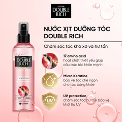 Nước Xịt Dưỡng Tóc Cho Tóc Khô Xơ Hư Tổn Double Rich Balancing Water Double Repair UV Protection 250ml
