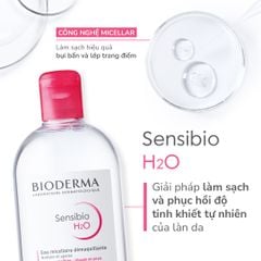 Nước Tẩy Trang Bioderma Dành Cho Da Nhạy Cảm Sensibio H2O