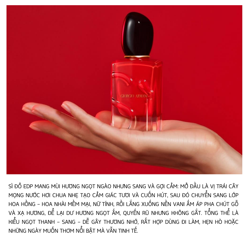 Nước Hoa Nữ Giorgio Armani Ladies Si EDP 50ml + 10ml