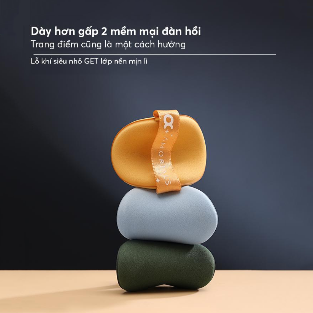 Bộ 4 Bông Mút Trang Điểm Sao Đổi Ngôi Amortals Big Dipper Series Powder Puff Set