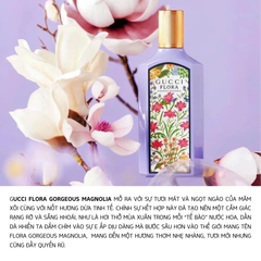 Set Nước Hoa Nữ Gucci Flora Gorgeous Magnolia (EDP 100ml + EDP 5ml + EDP 10ml)