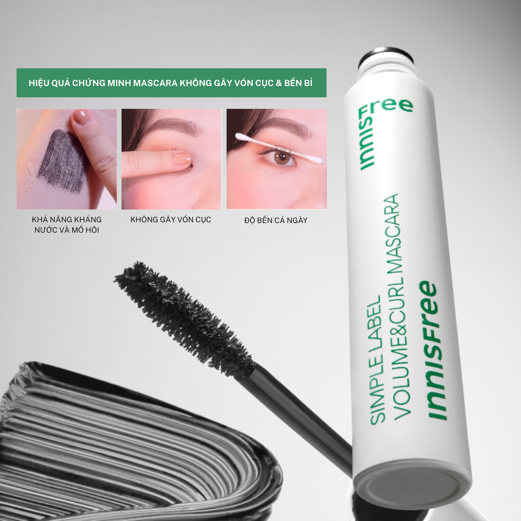 Mascara innisfree Simple Label Mascara 7.5g