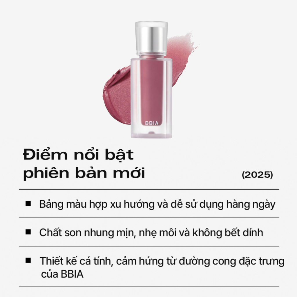 Son Kem Bbia Last Velvet Tint 5g