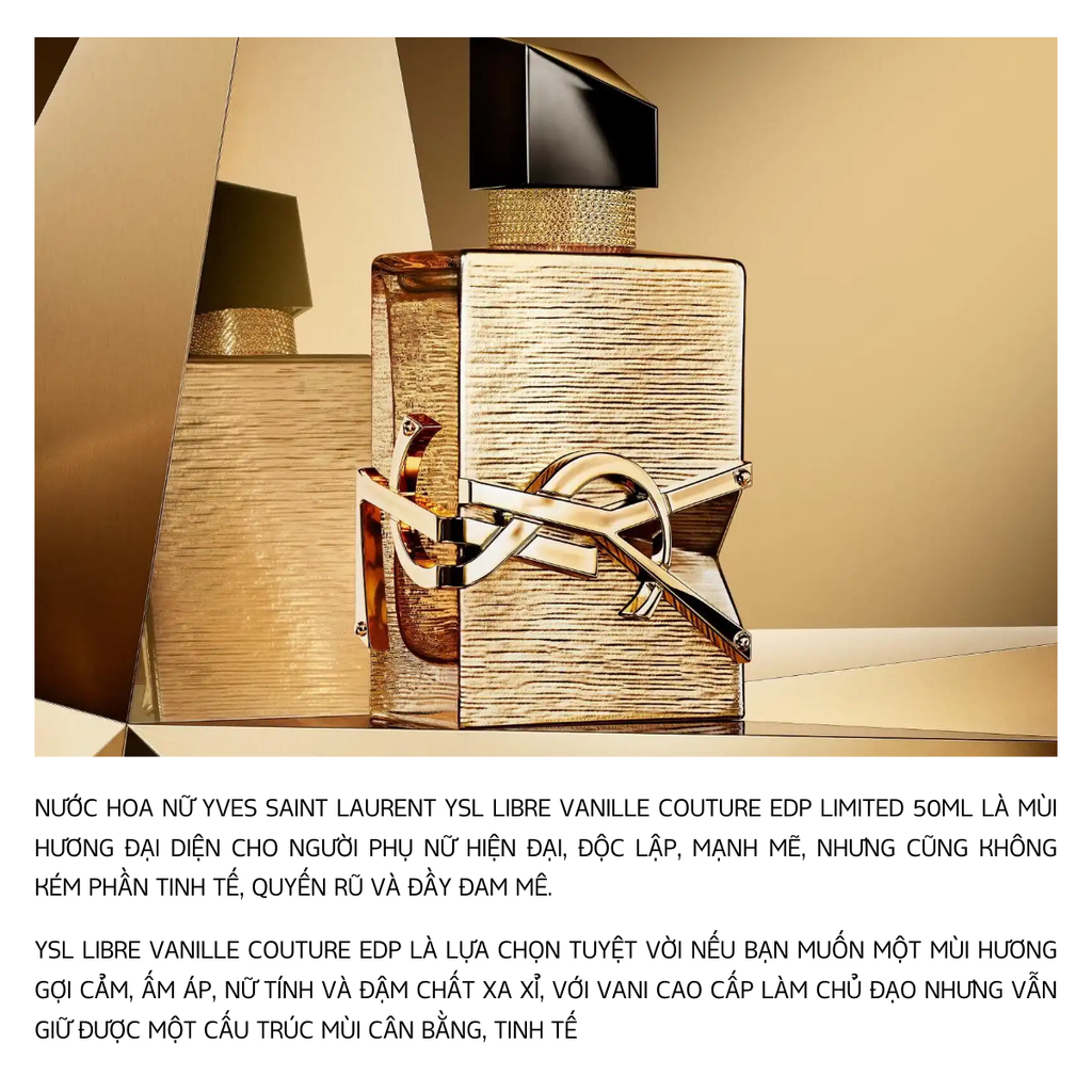 Nước Hoa Nữ YSL Libre Vanille Couture EDP 50ml