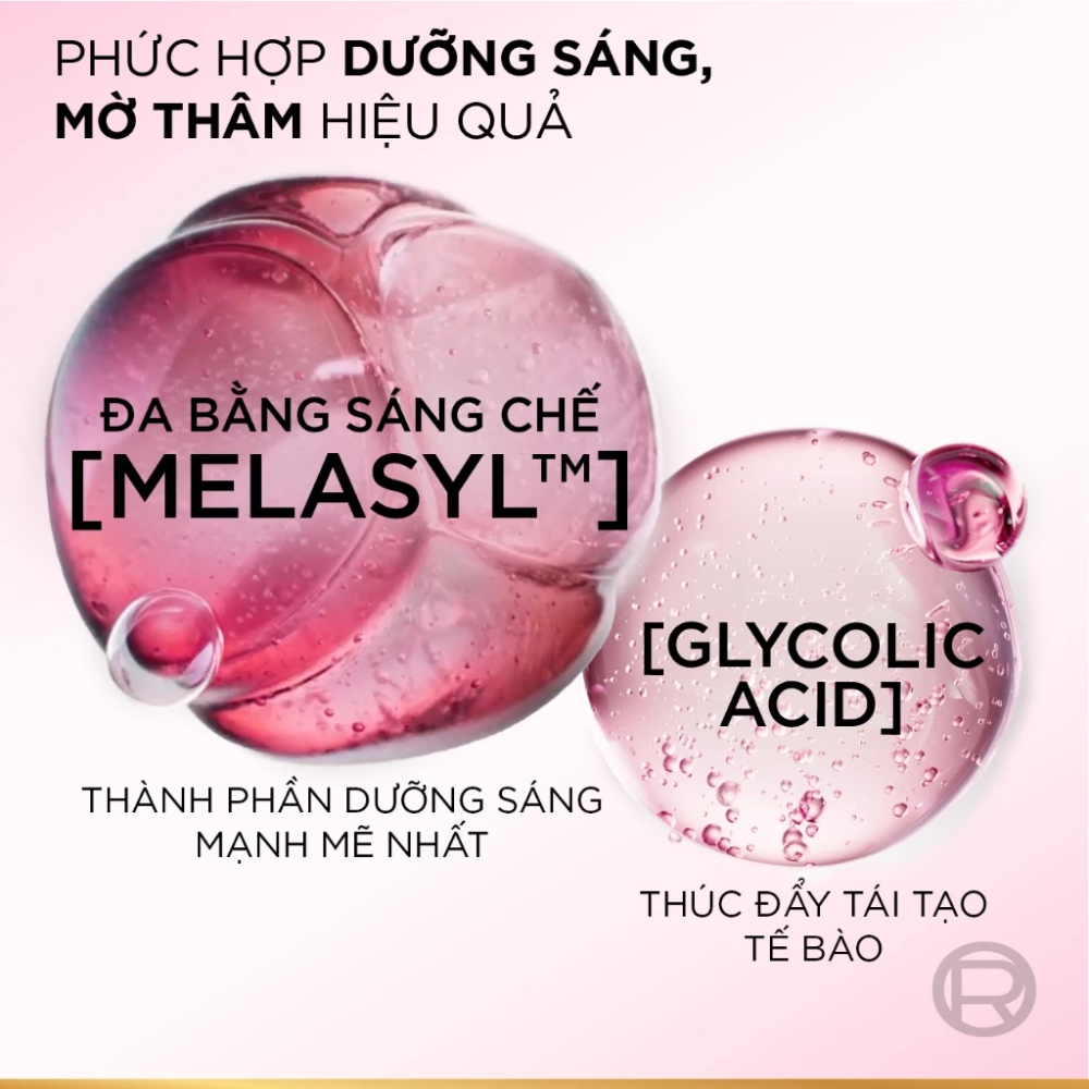 Kem Dưỡng Sáng Da Mờ Thâm Mụn & Nám Loreal Glycolic-Bright Matte Luminizing Cream 30ml