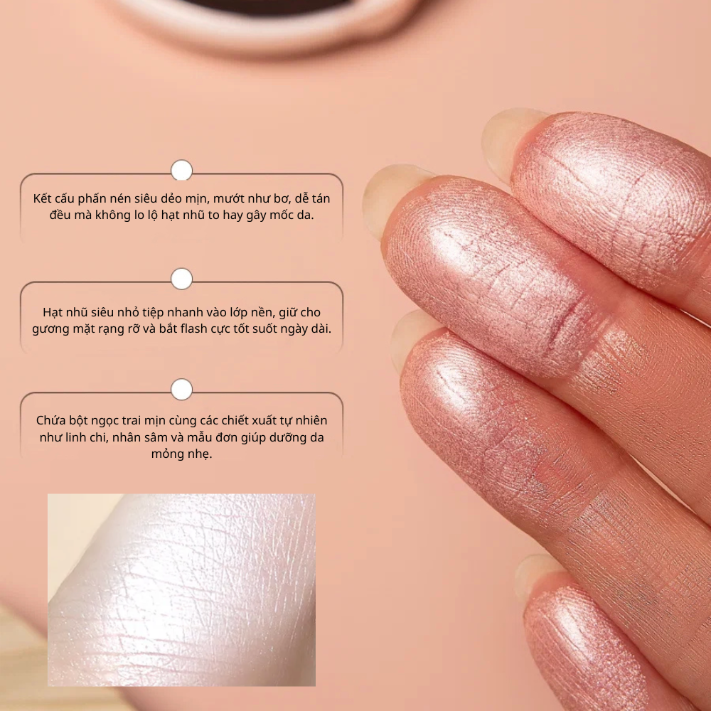 Phấn Bắt Sáng Original Artist Lion Highlight Powder 11.5g